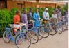 Des vélos remis aux élèves du lycée moderne de Dabakala